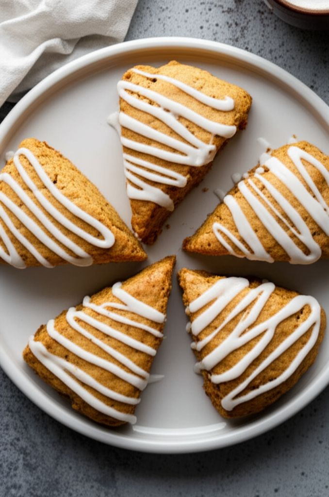 Coffee Shop Pumpkin Scones