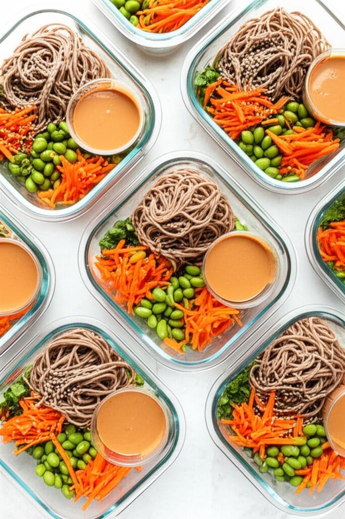 Cold Soba Noodle Salad