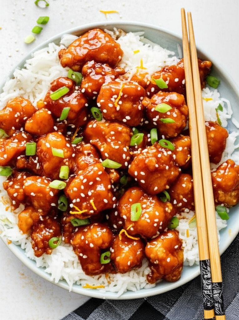 Copycat Panda Express Orange Chicken