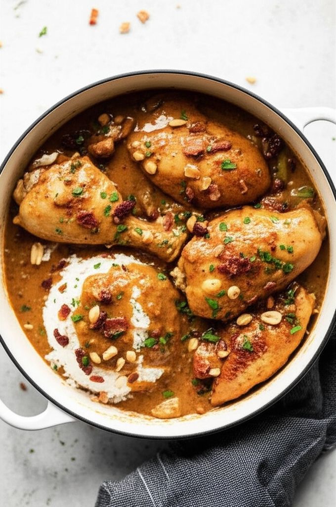 Country Captain Chicken with Rice