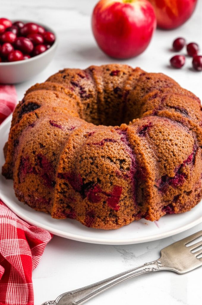 Cranberry Apple Cake