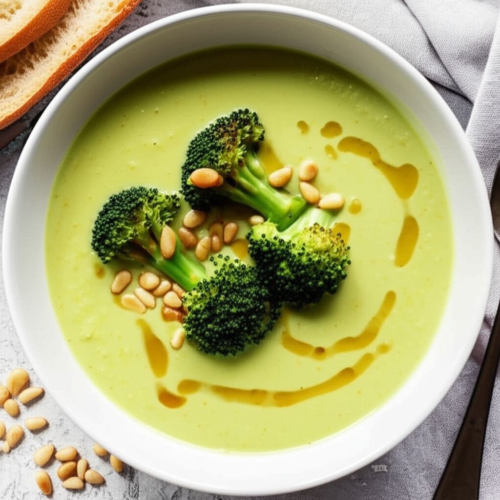 Creamy Broccoli With Mustard Soup