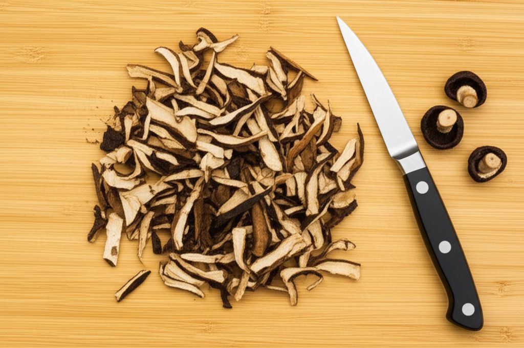 Cremini Mushroom and Rice Soup