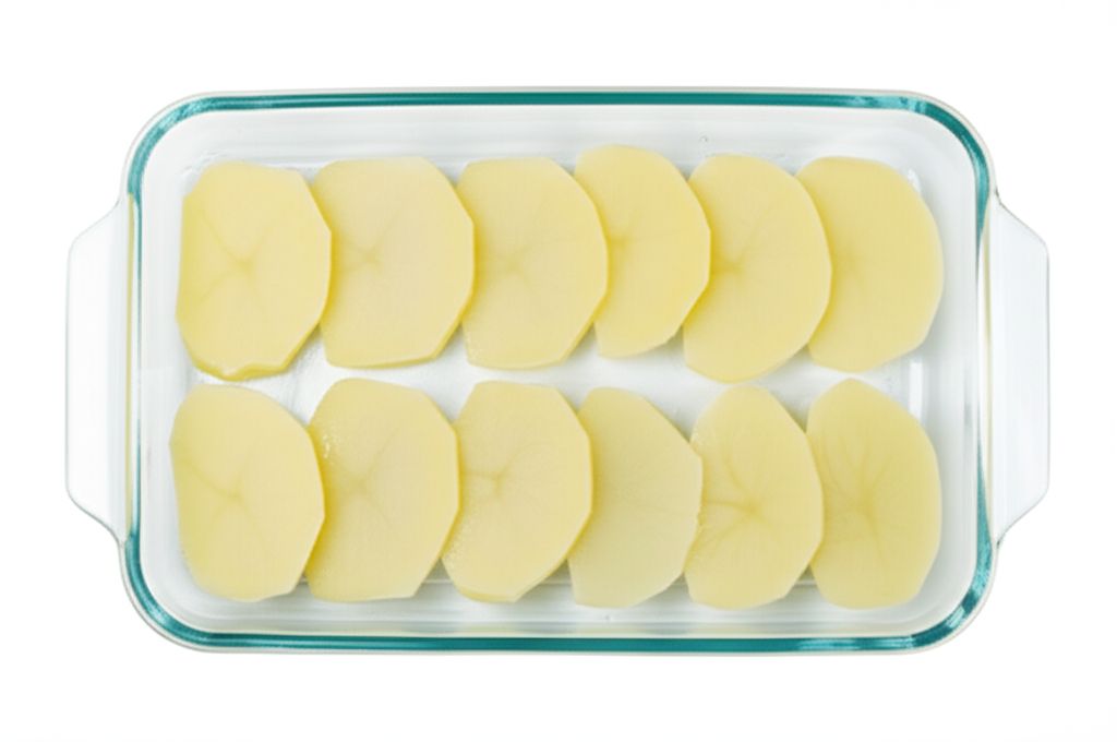 Double Cheesy Au Gratin Potatoes