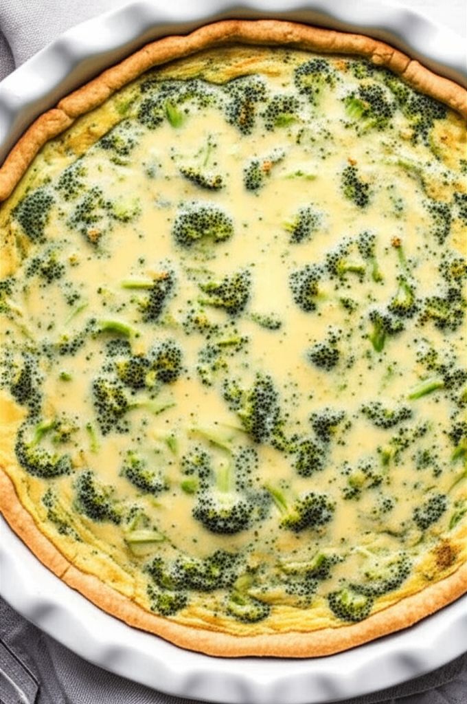 Easy Broccoli Quiche