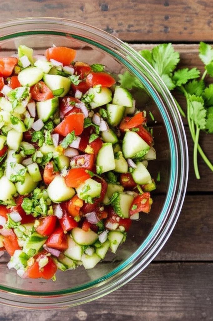 Fresh and Light Cucumber Salsa