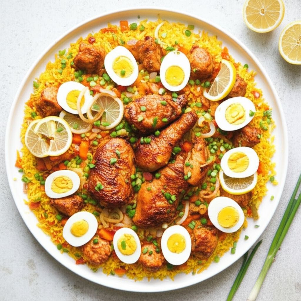Fried Chicken Biryani (Filipino-Style)
