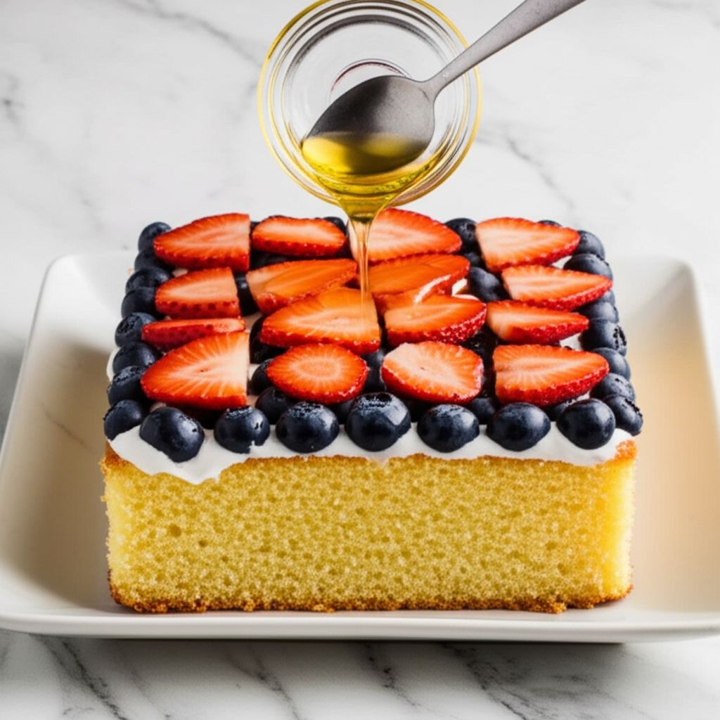 Fruit Galore Sponge Cake