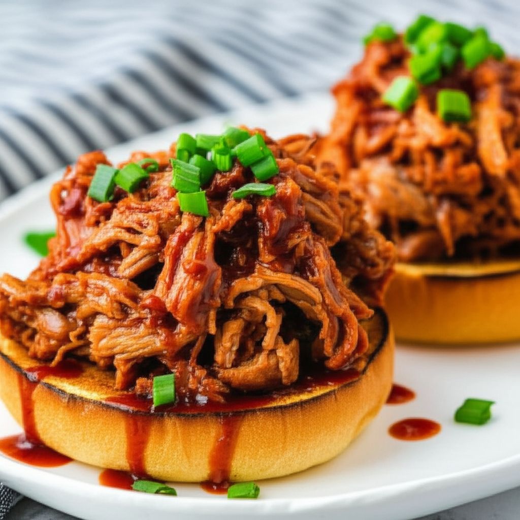 Gochujang Pulled Pork in the Slow Cooker