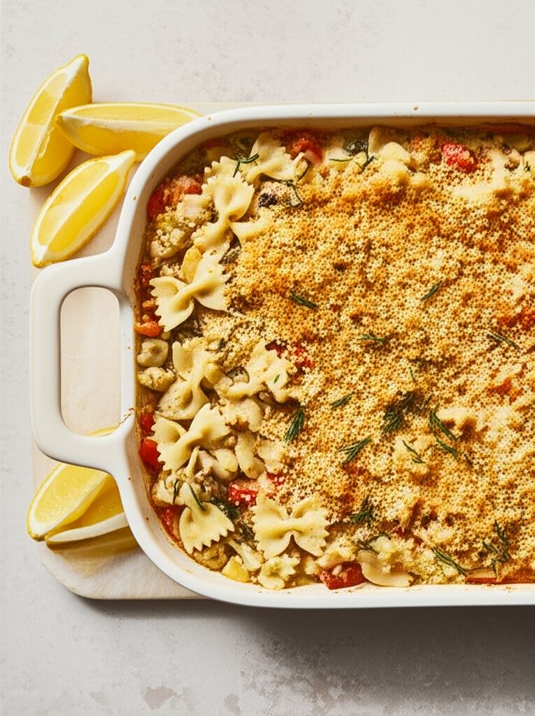 Healthier Tuna Noodle Casserole