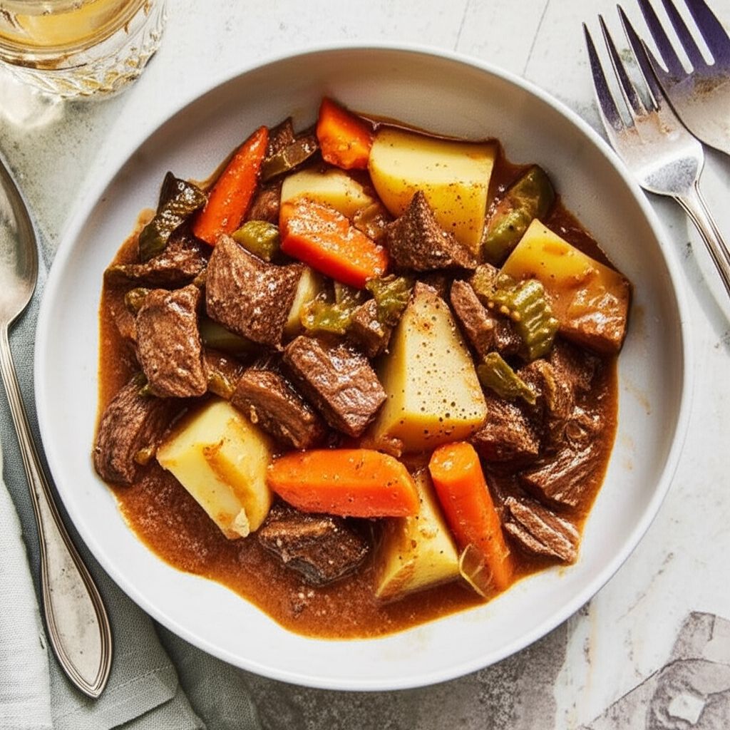Hearty Slow Cooker Beef Stew