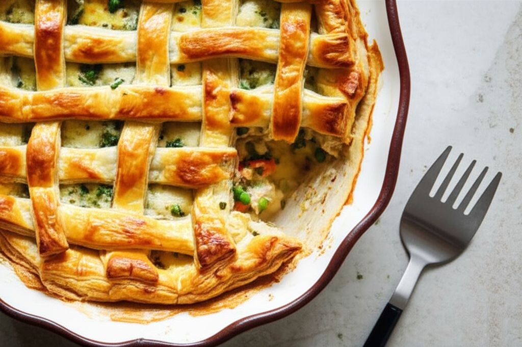 Hidden Cove Puff Pastry Chicken Pot Pie