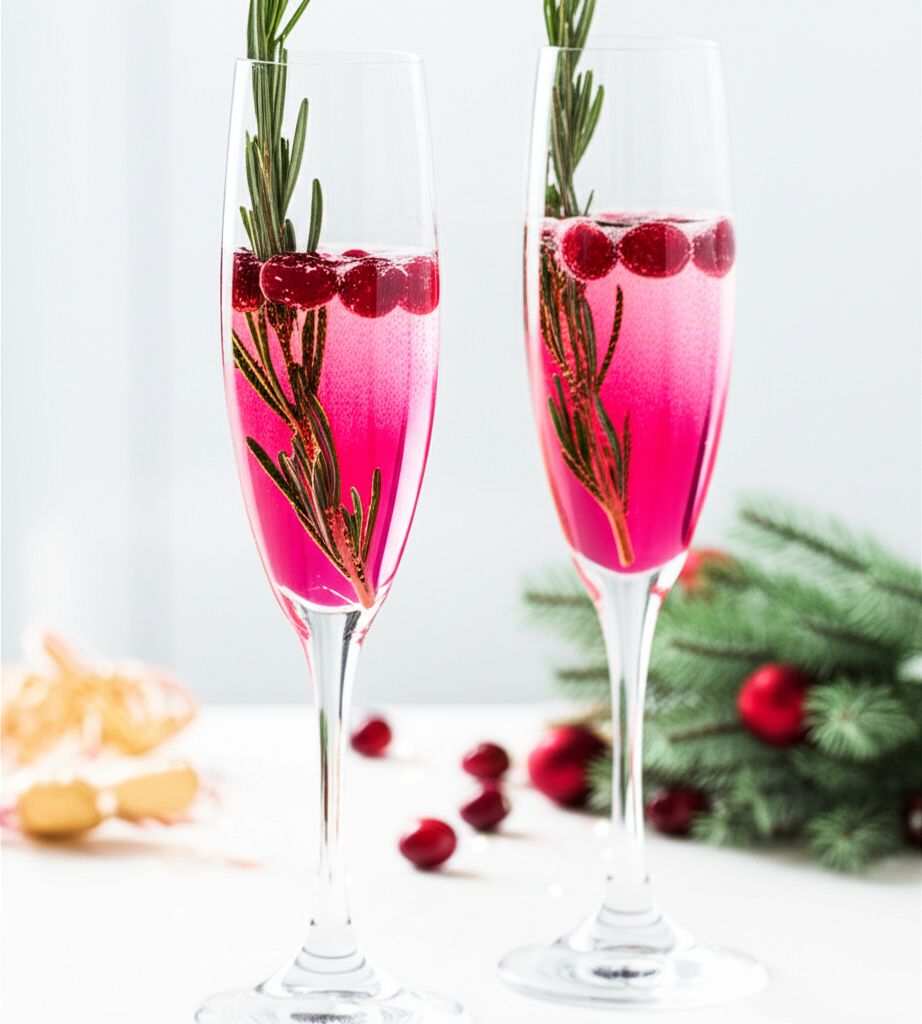 Holiday Poinsettia Cocktail