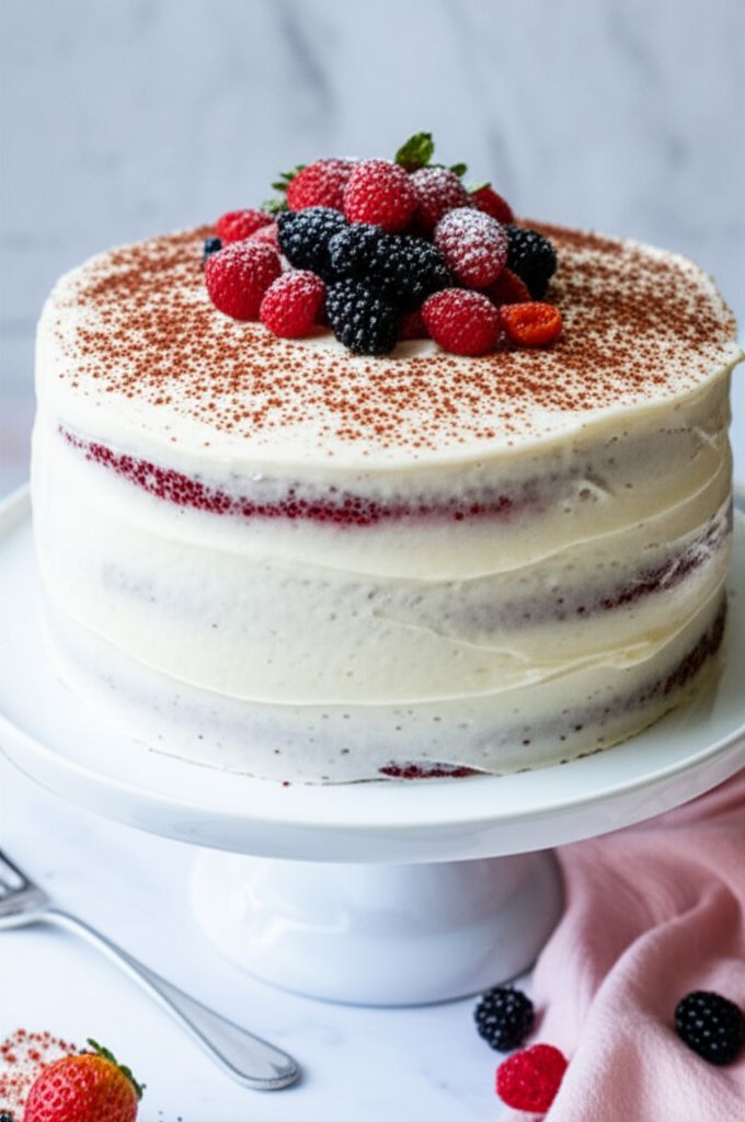 Homemade Red Velvet Cake