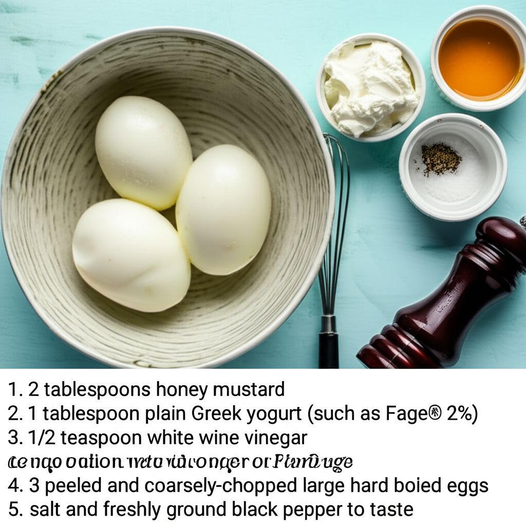 Honey Mustard Egg Salad