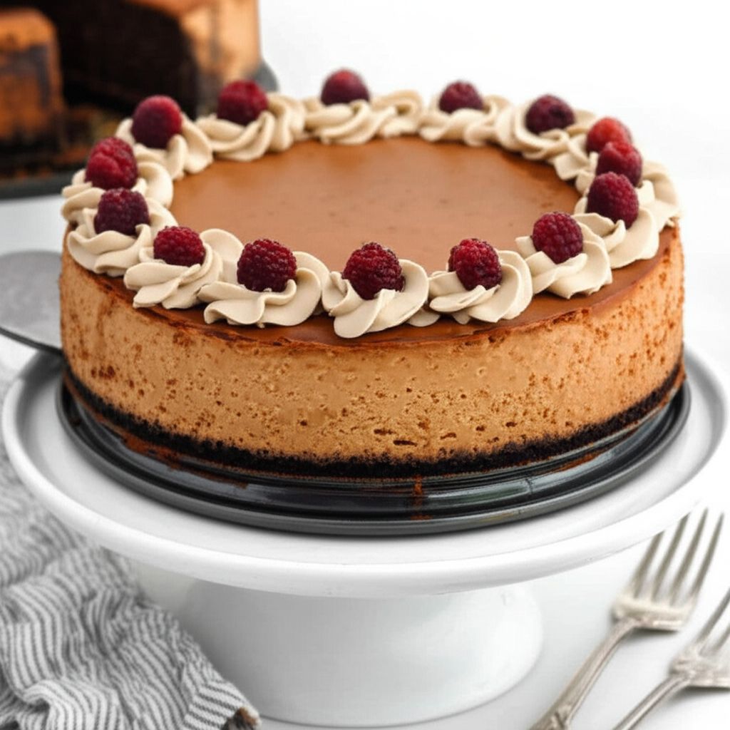 Irish Cream Chocolate Cheesecake