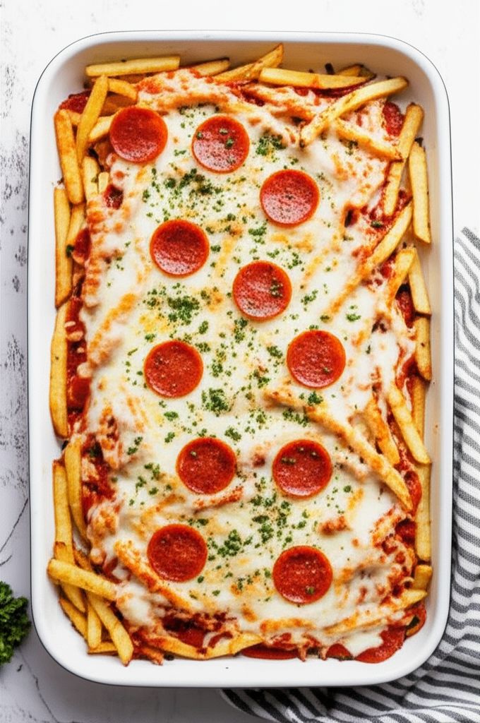Jan's Loaded Pizza Fries