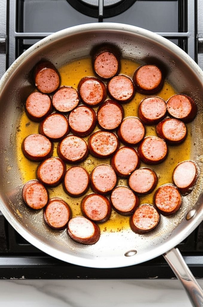 Kielbasa with Honey Mustard
