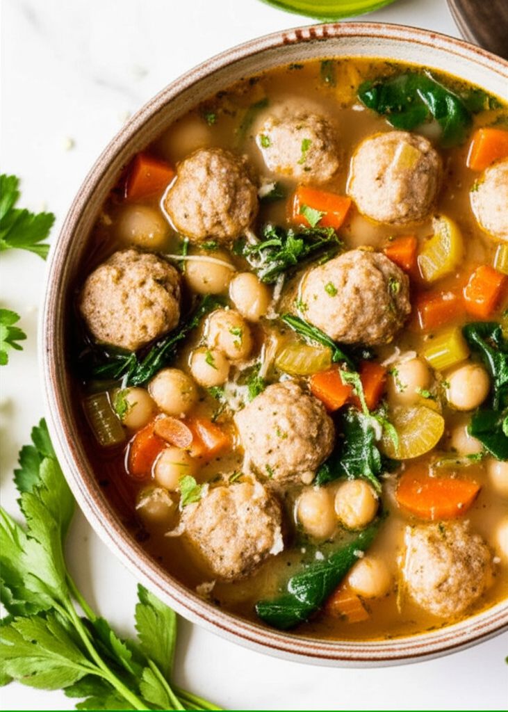KK's Italian Meatball Soup