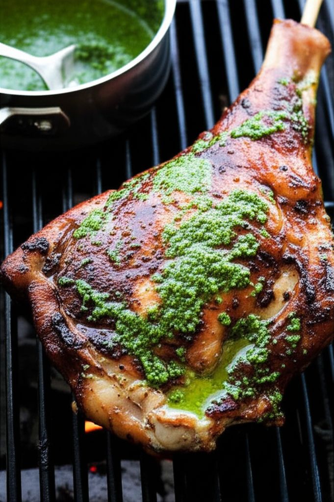 Lime Glazed Leg of Lamb