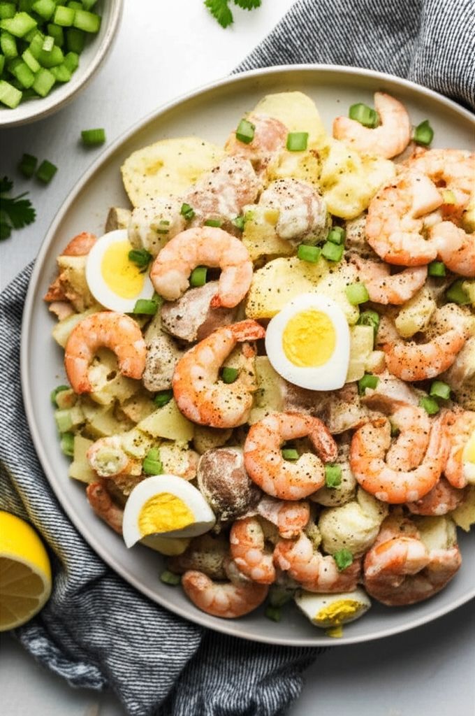 Low Country Shrimp and Potato Salad