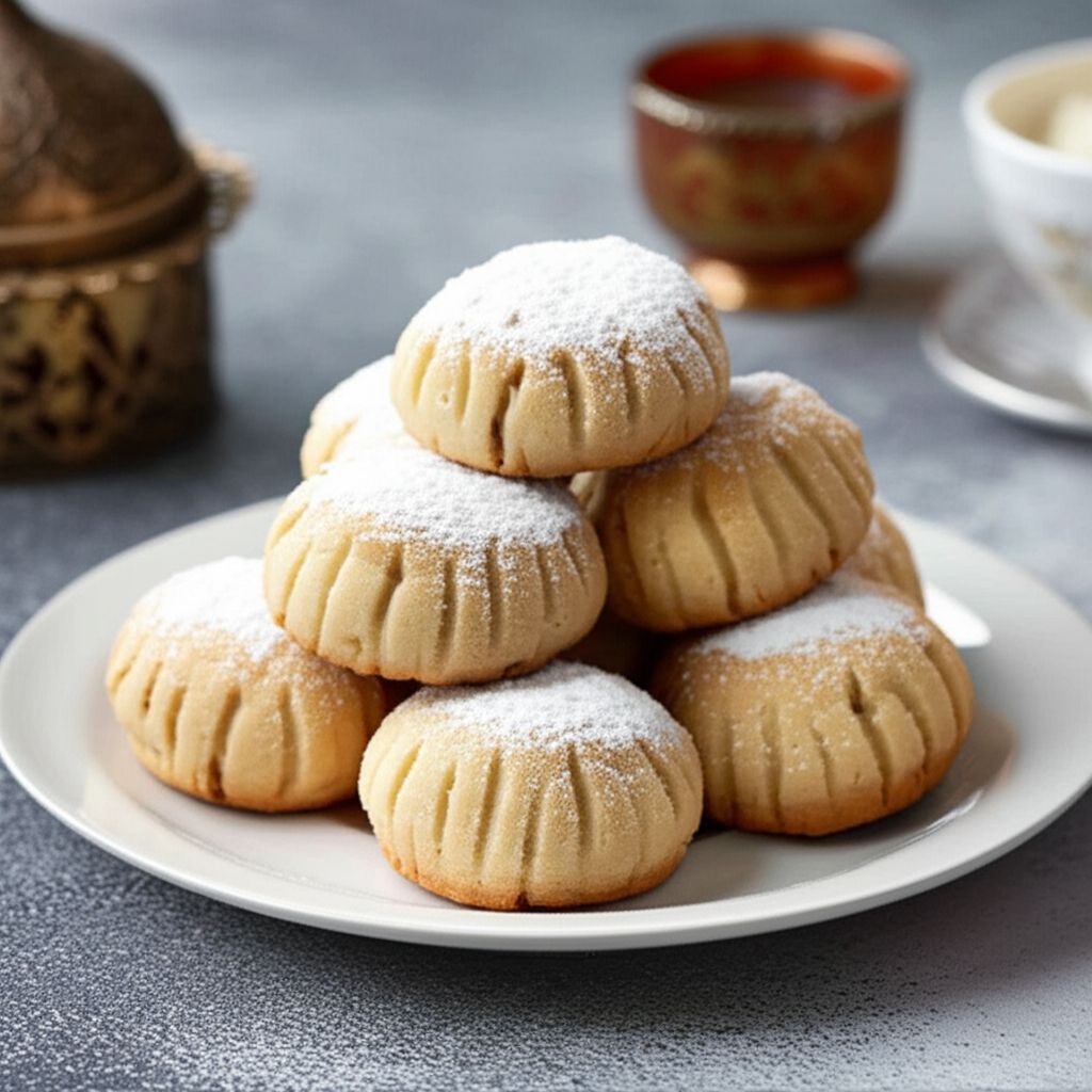 Maamoul (Lebanese Date Cookies)