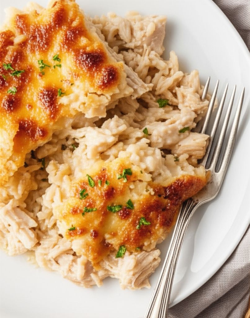Mamaw's Chicken and Rice Casserole