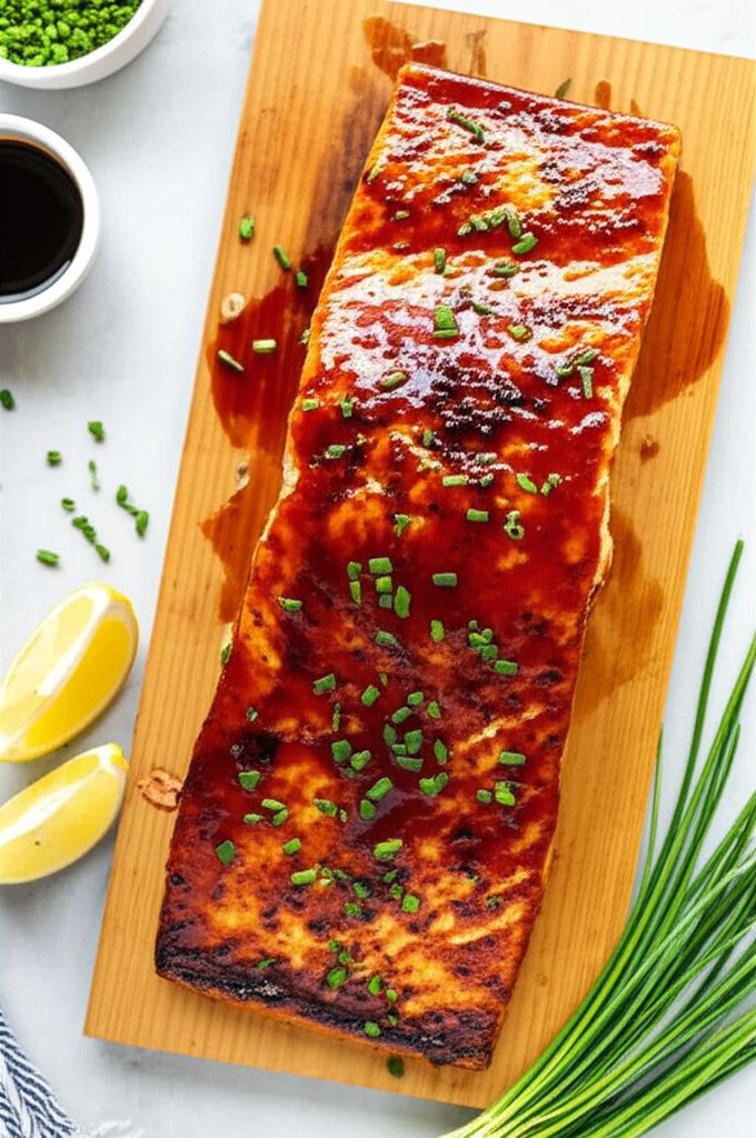 Maple Soy Glazed Salmon