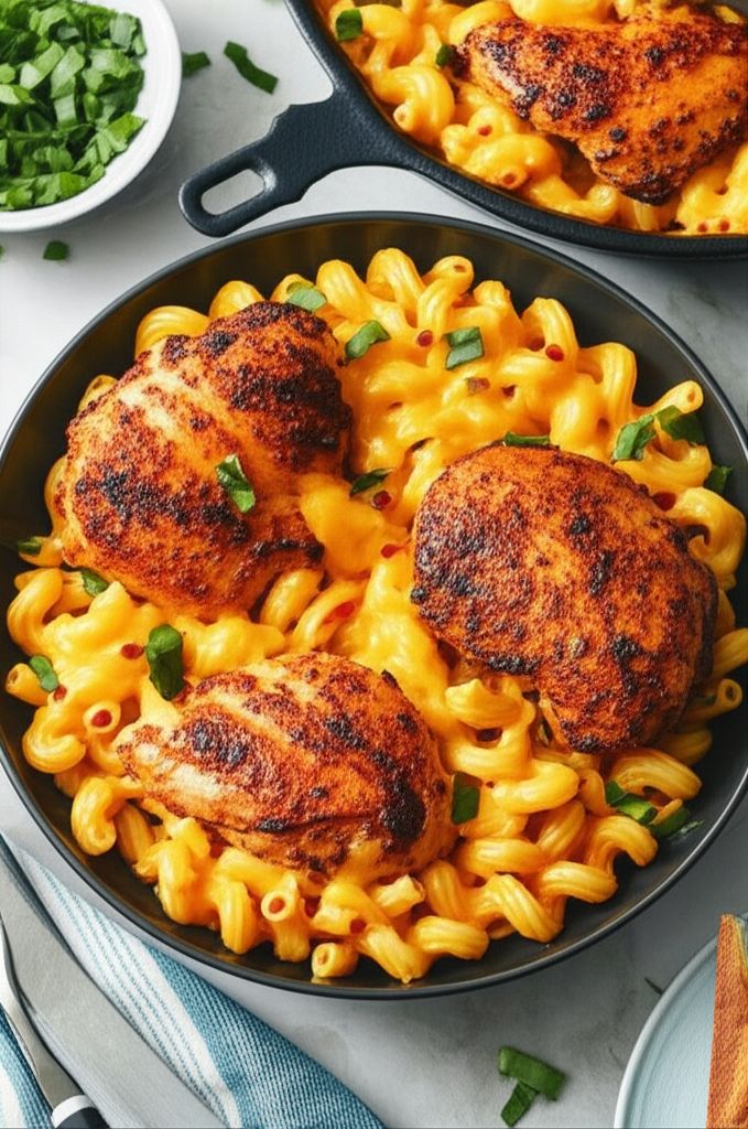 Memphis-Style Chicken Mac 'n Cheese