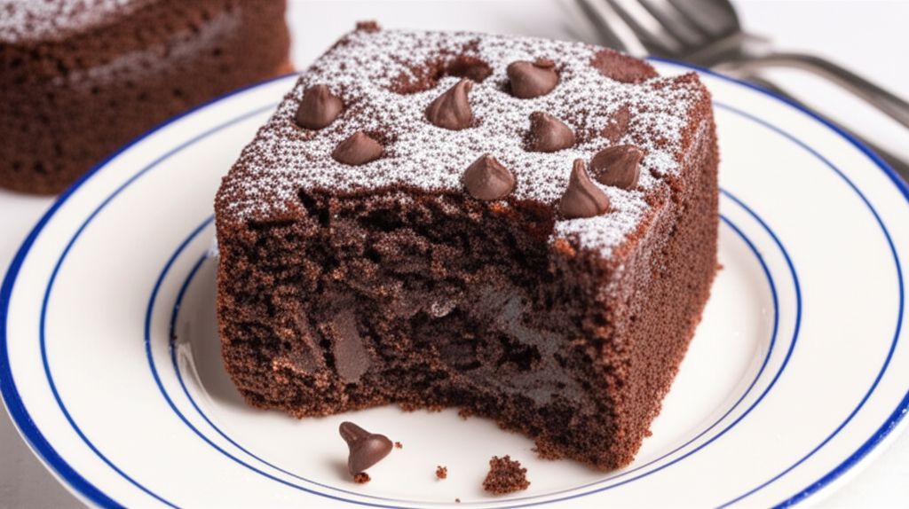Microwave Brownie Cake