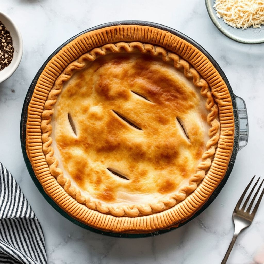 Mom's Two-Crust Potato Pie Recipe