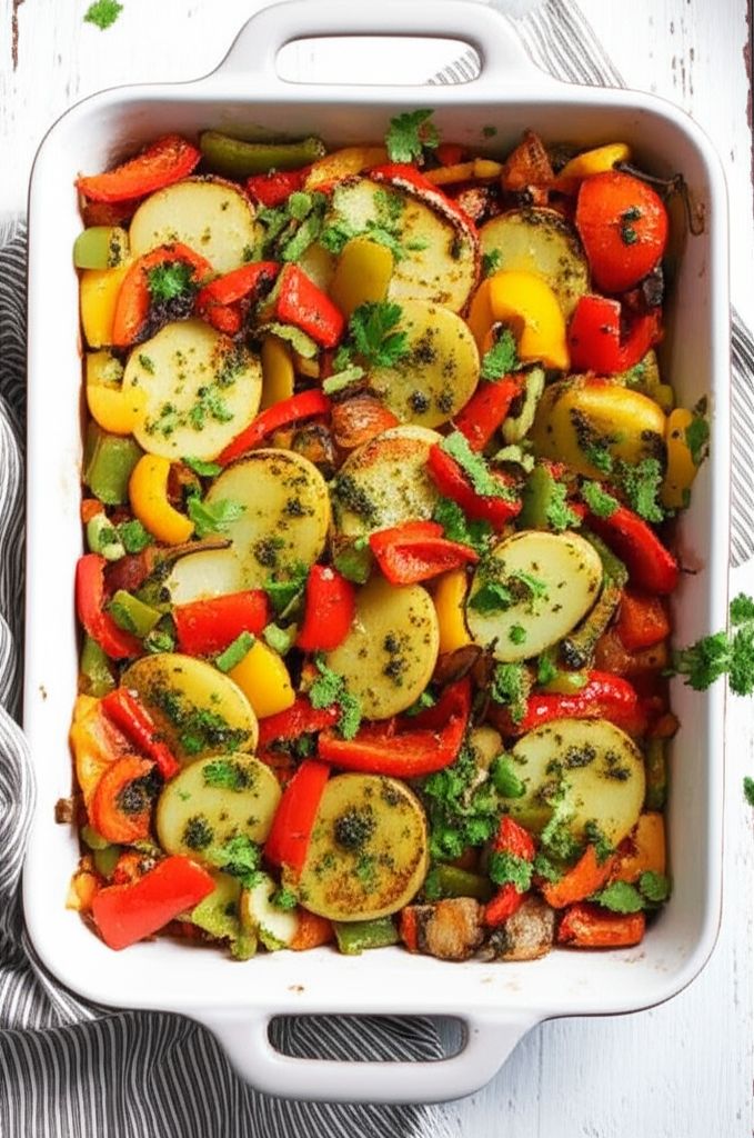 Moroccan Potato Casserole
