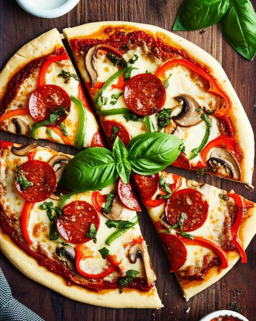 No-Yeast Pizza Crust