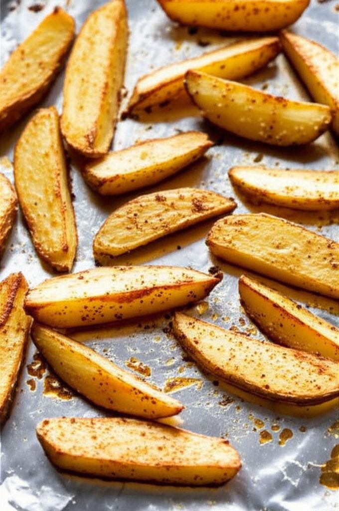 Oven Fried Potatoes II