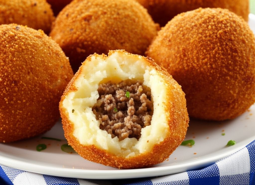 Pan-Fried Stuffed Potatoes (Cuban Papas Rellenas)