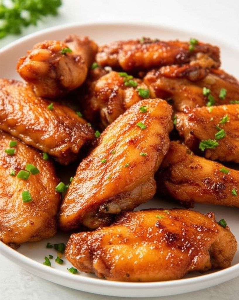 Parmesan-Garlic Keto Chicken Wings