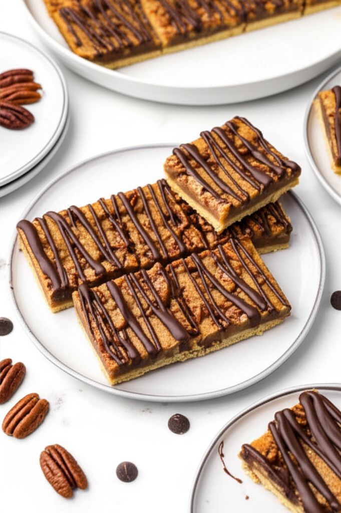 Pecan Turtles® Pie Bars