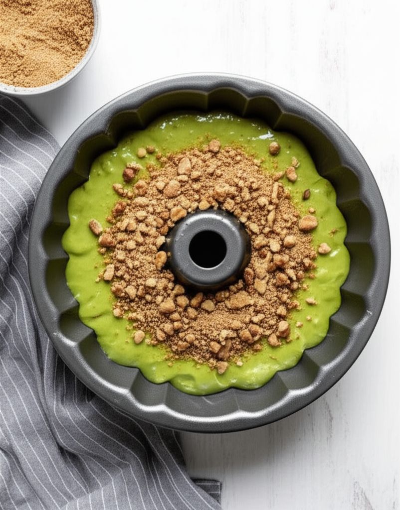 Pistachio Nut Bundt Cake