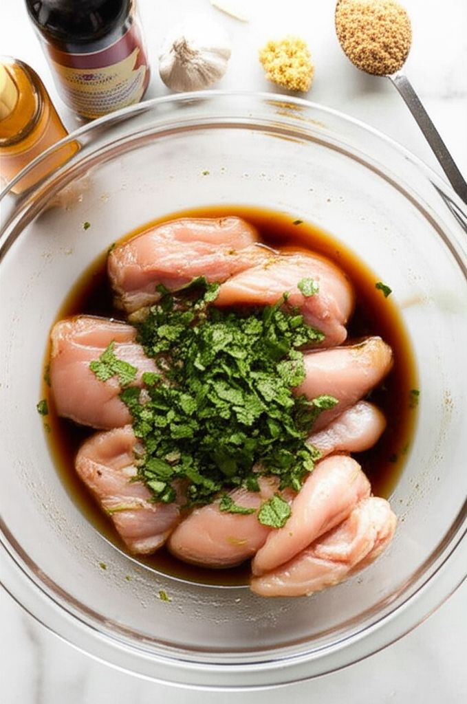 Ponzu Chicken Sandwich