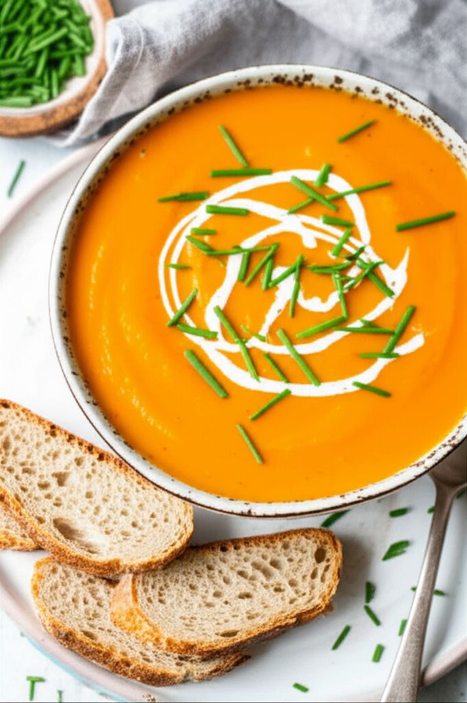 Pressure Cooker Cream of Carrot Soup