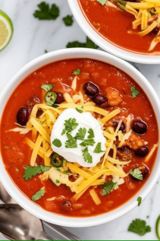 Pressure Cooker Tortilla Soup