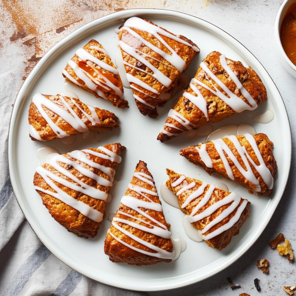 Pumpkin Ginger Scones