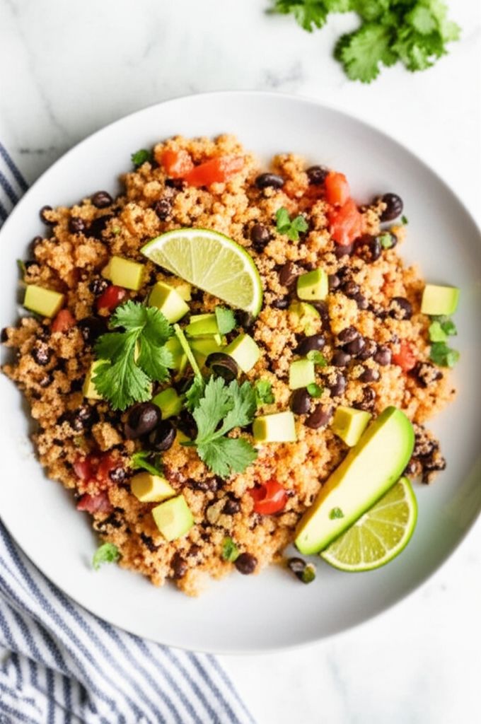 Quinoa with Chipotle-Lime Dressing
