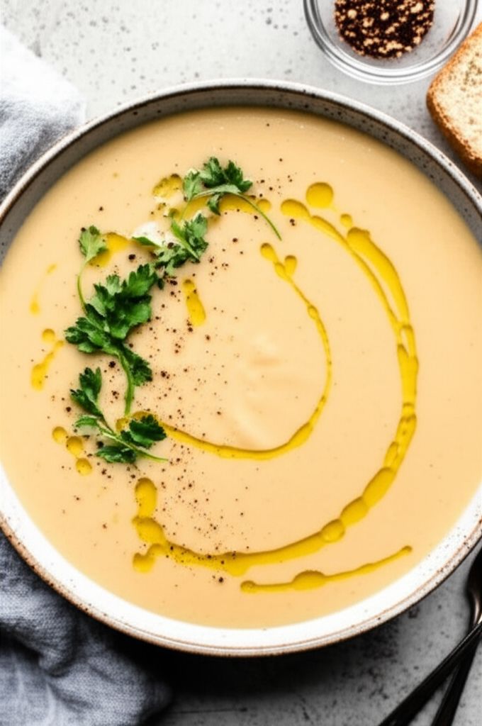 Roasted Cauliflower Soup