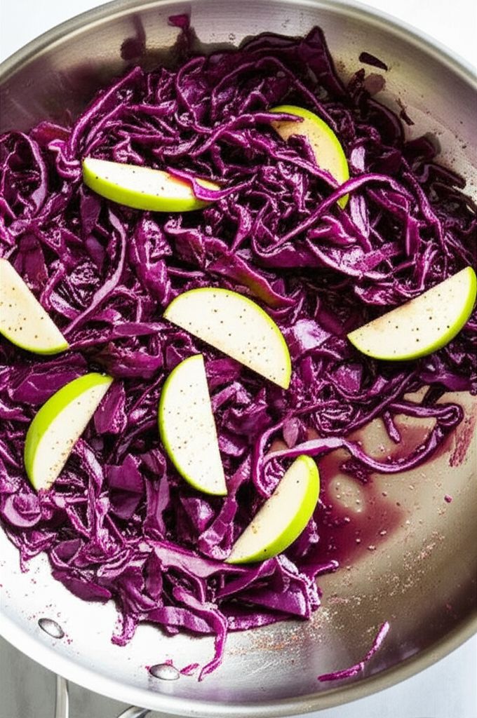 Sauteed Cabbage and Apples