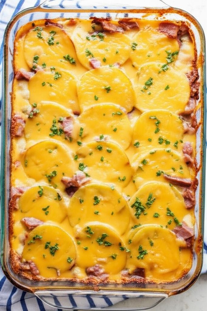 Scalloped Potatoes and Ham