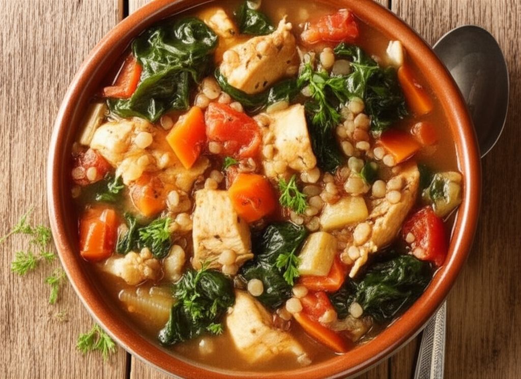 Scrumptious Chicken Vegetable Stew