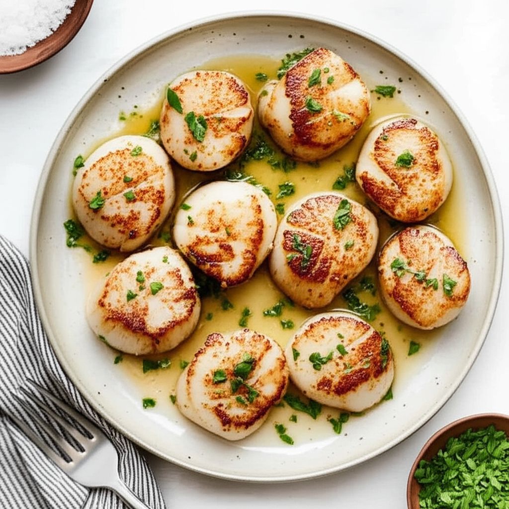 Skillet Sea Scallops