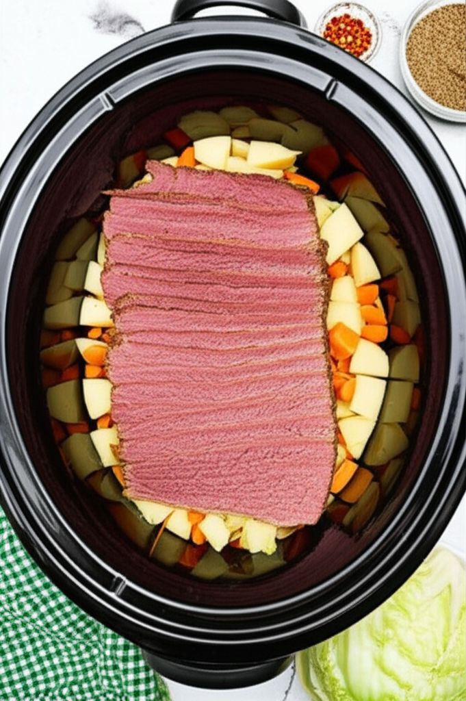 Slow-Cooker Corned Beef and Cabbage