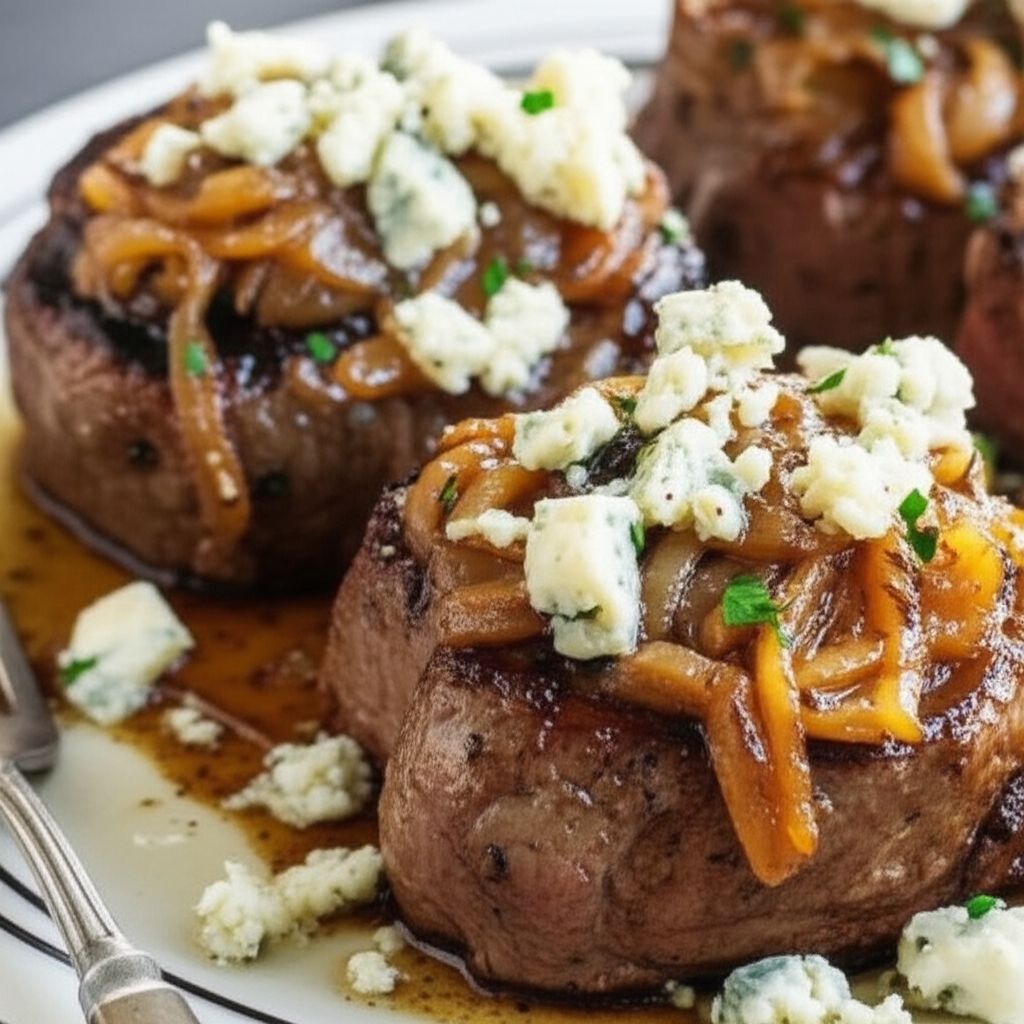 Smothered Filet Mignon